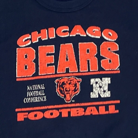 Vintage Youth Boys Chicago Bears NFL Football Kids Sweatshirt - Picture 2 of 4